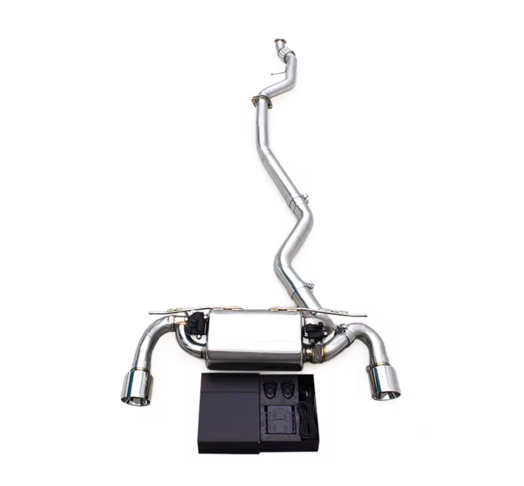 Catback Auspuffanlage für BMW M135i / M135 N55 3.0T (2013–2016) – Edelstahl mit Klappensteuerung