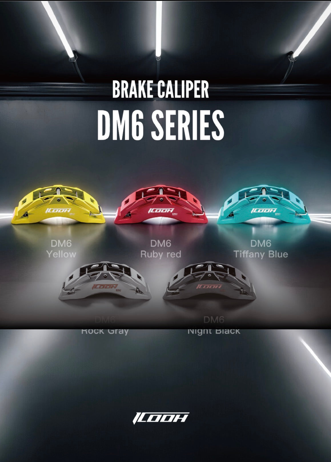 DICASE DM6 Carbon Keramik Big Brake Kit 355 x 32 mm – 6-Kolben Bremsanlage (Vorderachse)