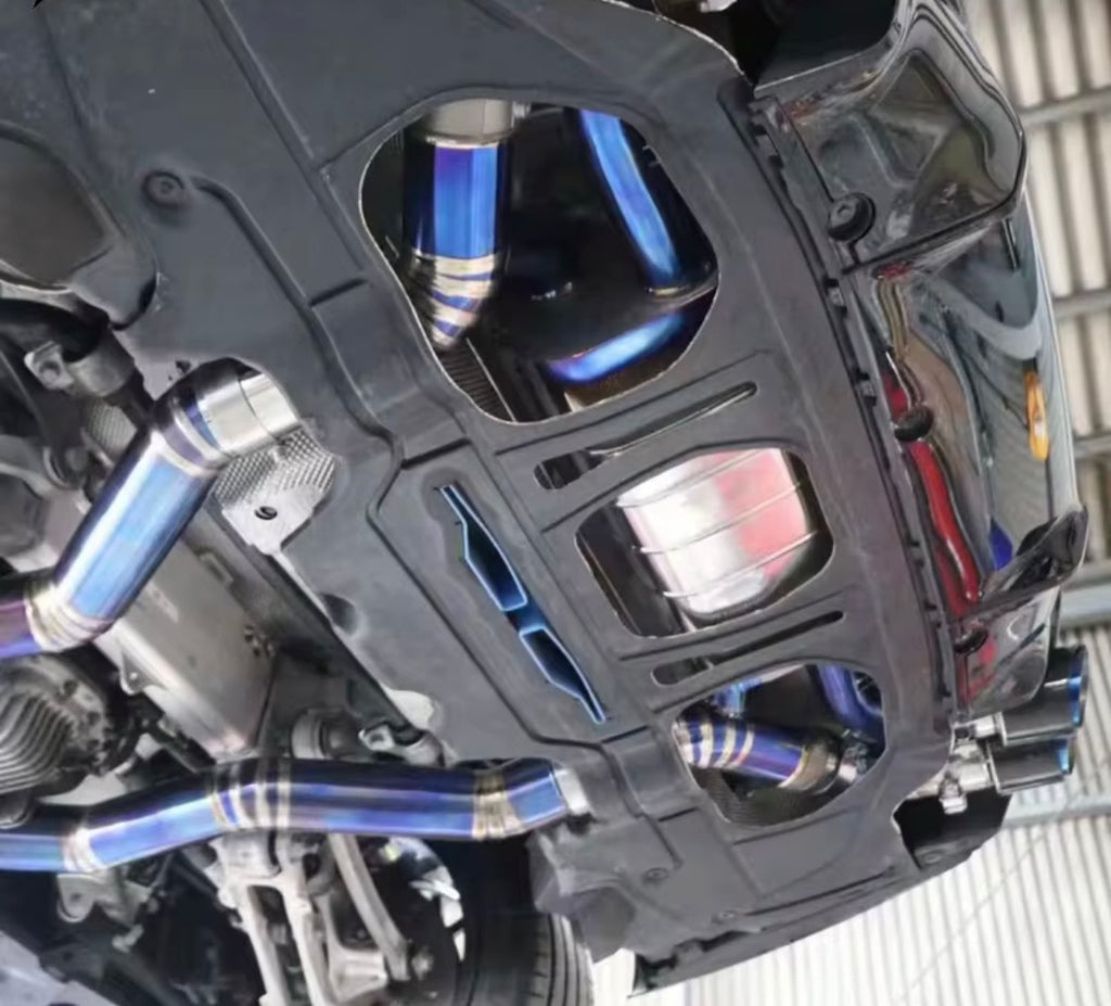 Catback Auspuffanlage für BMW M8 4.4T (2019–2023) – Titan mit Klappensteuerung