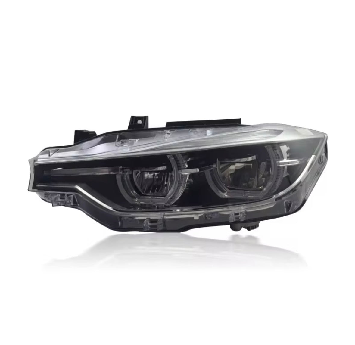 Triple Color LED Scheinwerfer Weiß / Gelb / Amber für BMW F30 F35 F80 2013–2018 – Plug & Play