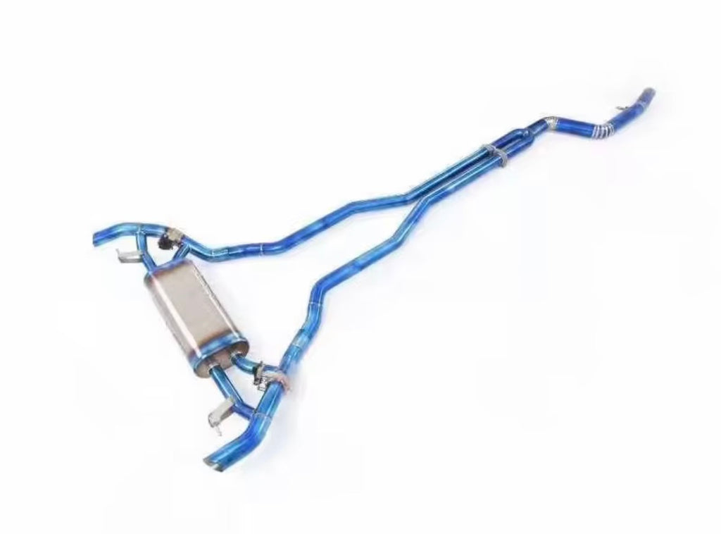 Catback Auspuffanlage für BMW X5 / X6 B58 3.0T (G05 / G06, 2019–2022) – Titan mit Klappensteuerung