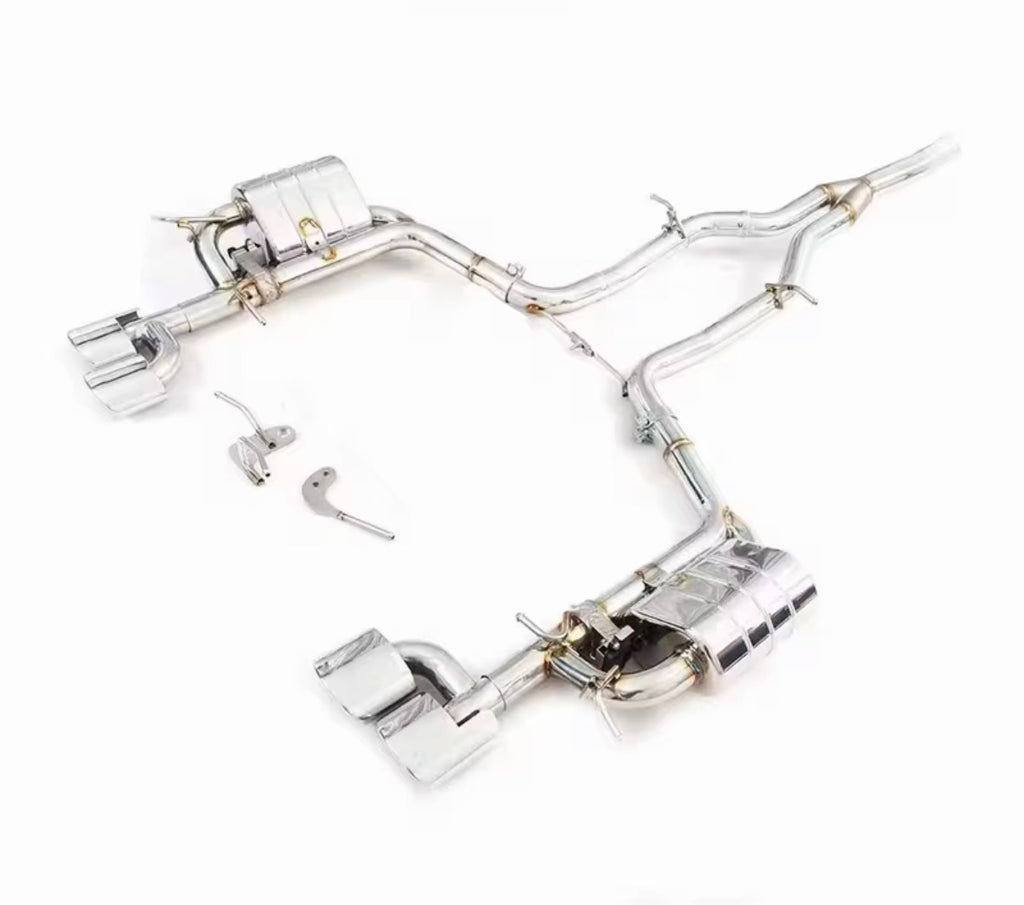 Catback Auspuffanlage für Mercedes-Benz C250 1.8T W204 (2012–2015) Edelstahl
