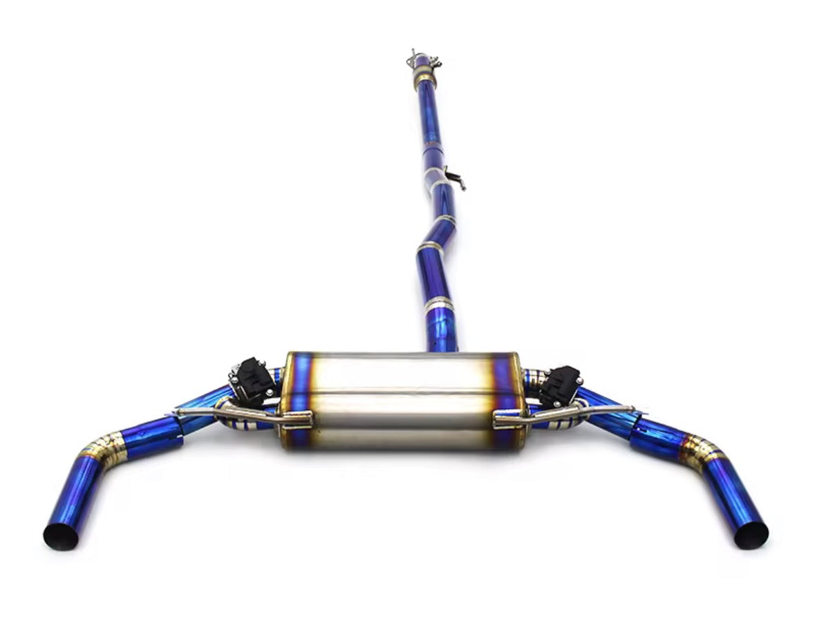 Catback Auspuffanlage für Mercedes-Benz A35 AMG 2.0T (2020–2023) Titanium