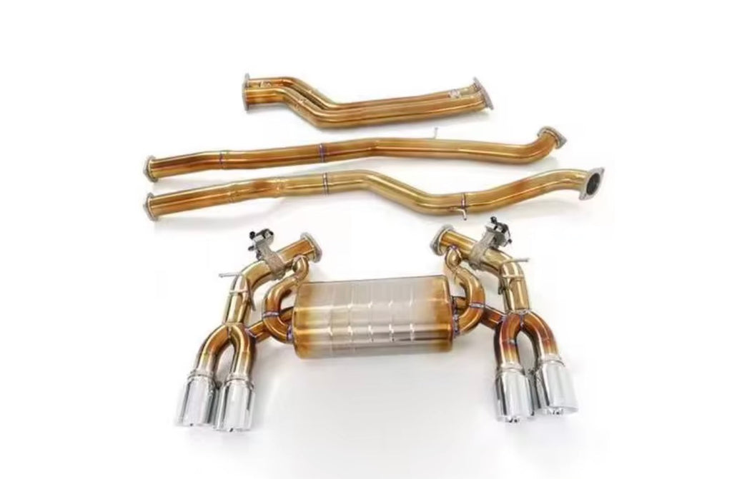 Catback Auspuffanlage für BMW M2 Competition (F87) S55 3.0T (2018–2022) – Titan mit Klappensteuerung