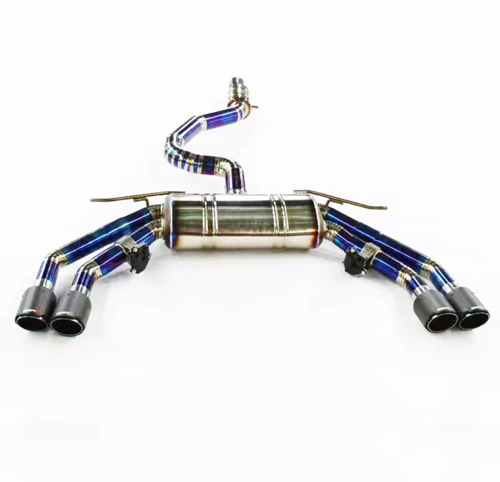 Catback Auspuffanlage für Audi TT MK3 / 8S 2.0T (2015–2023) – Titan