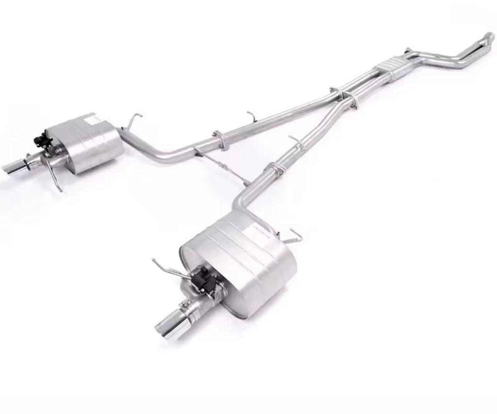 Catback Auspuffanlage für BMW 535i F10 / F18 3.0T N55 (2010–2017) – Edelstahl mit Klappensteuerung