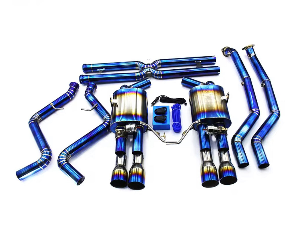 Catback Auspuffanlage für BMW M3 E90 / E92 / E93 4.0L (2008–2013) – Titan