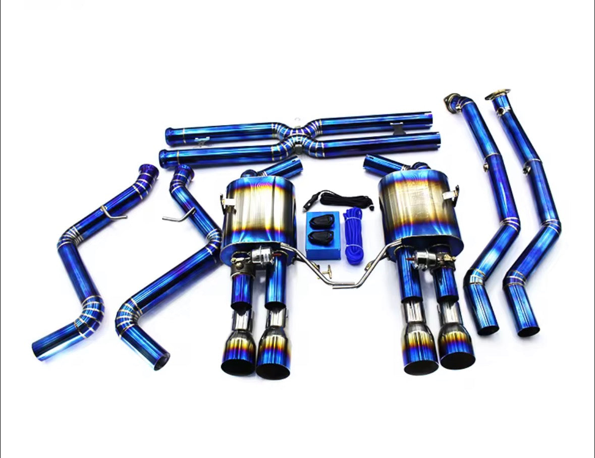 Catback Auspuffanlage für BMW M3 E90 / E92 / E93 4.0L (2008–2013) – Titan