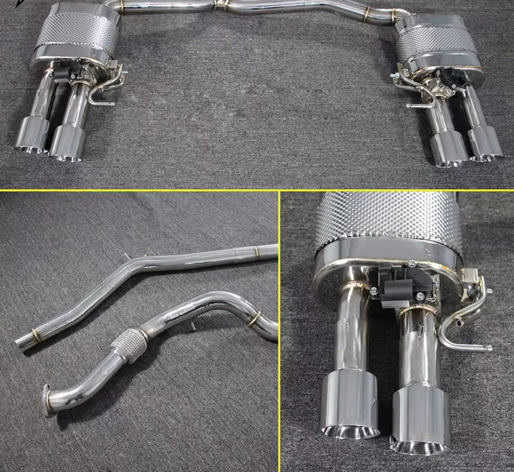 Catback Auspuffanlage für Audi A6 C8 (2019–2021)