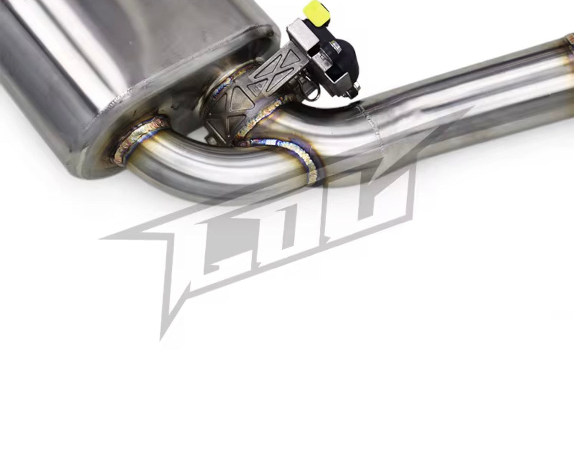 Catback Auspuffanlage für Mercedes-Benz C63 AMG W204 6.2L (2011–2015) Edelstahl