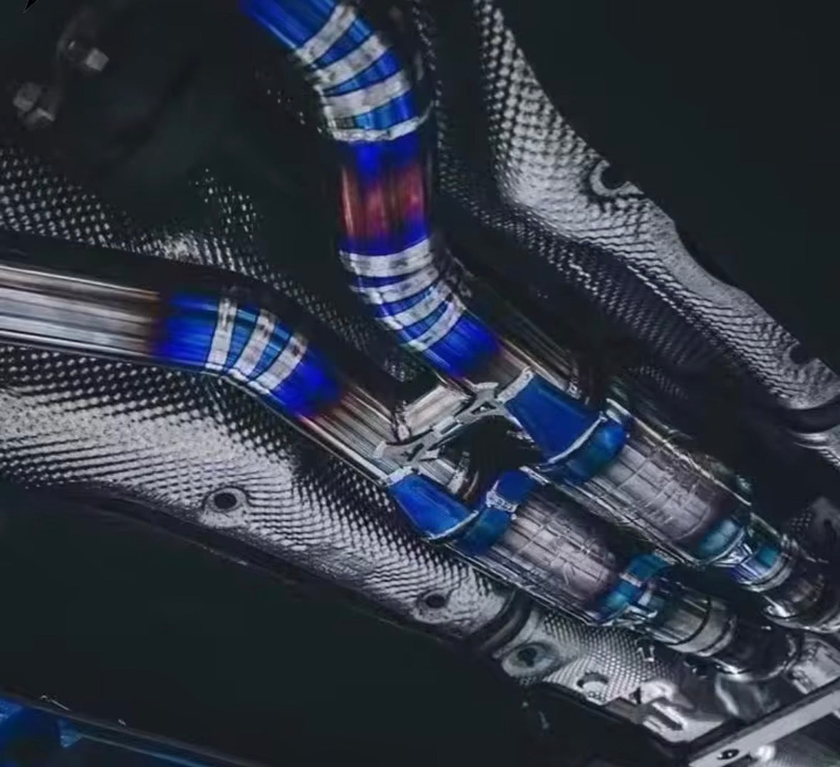 Catback Auspuffanlage für Mercedes-Benz CLS550 V8 4.7 (2010–2015) Titanium mit Klappensteuerung