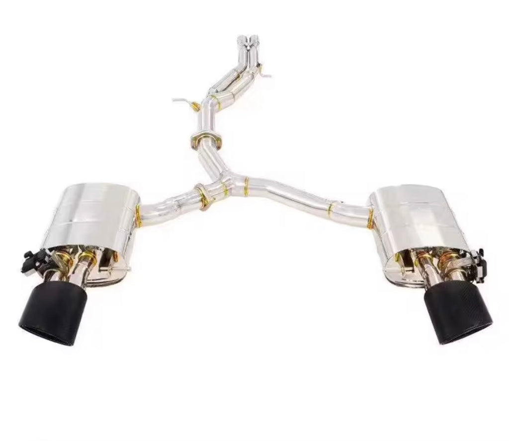 Catback Auspuffanlage für Audi RS4 B9 2.9T (2019–2022) – Titan