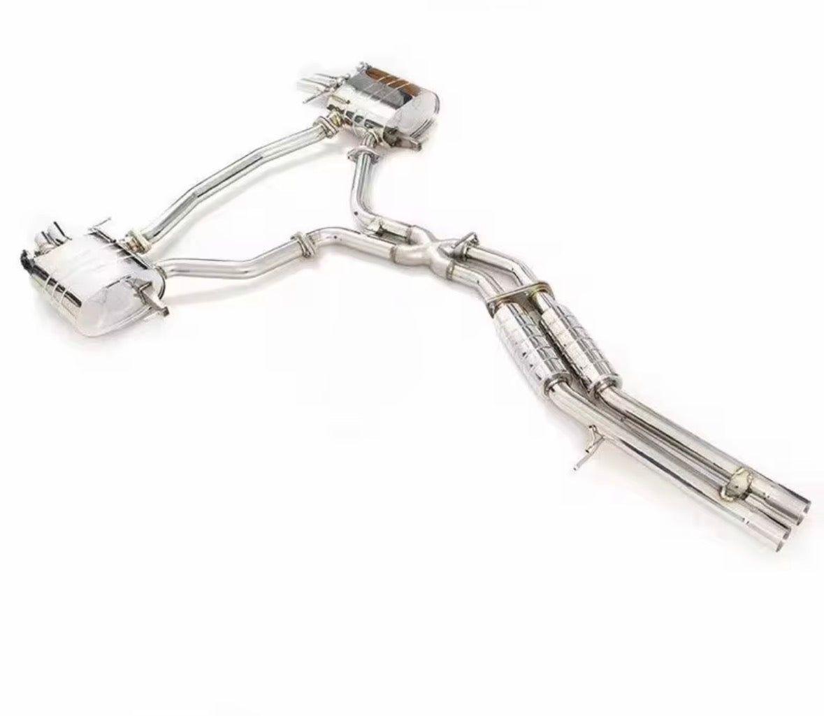 Catback Auspuffanlage für Audi A8 C8 3.0T (2018–2022)