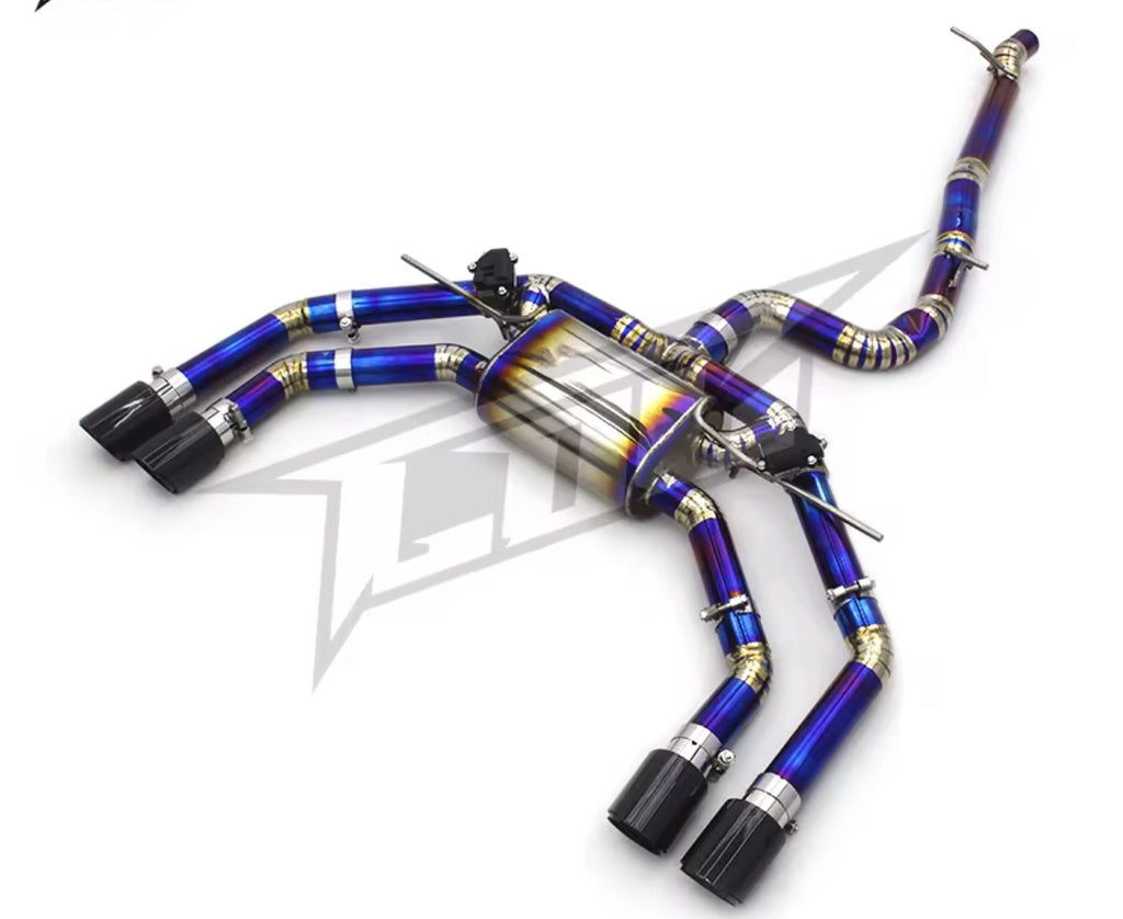 Catback Auspuffanlage für Audi S3 2.0T (2015–2023) – Titan