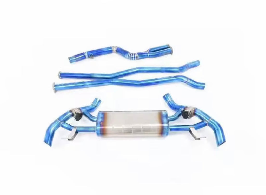 Catback Auspuffanlage für BMW X5 / X6 B58 3.0T (G05 / G06, 2019–2022) – Titan mit Klappensteuerung