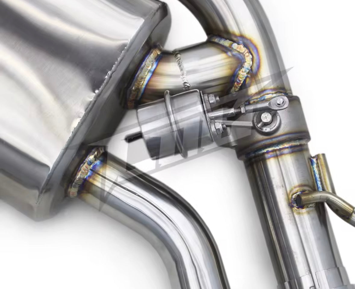 Catback Auspuffanlage für Audi S3 2.0T (2015–2023) Edelstahl