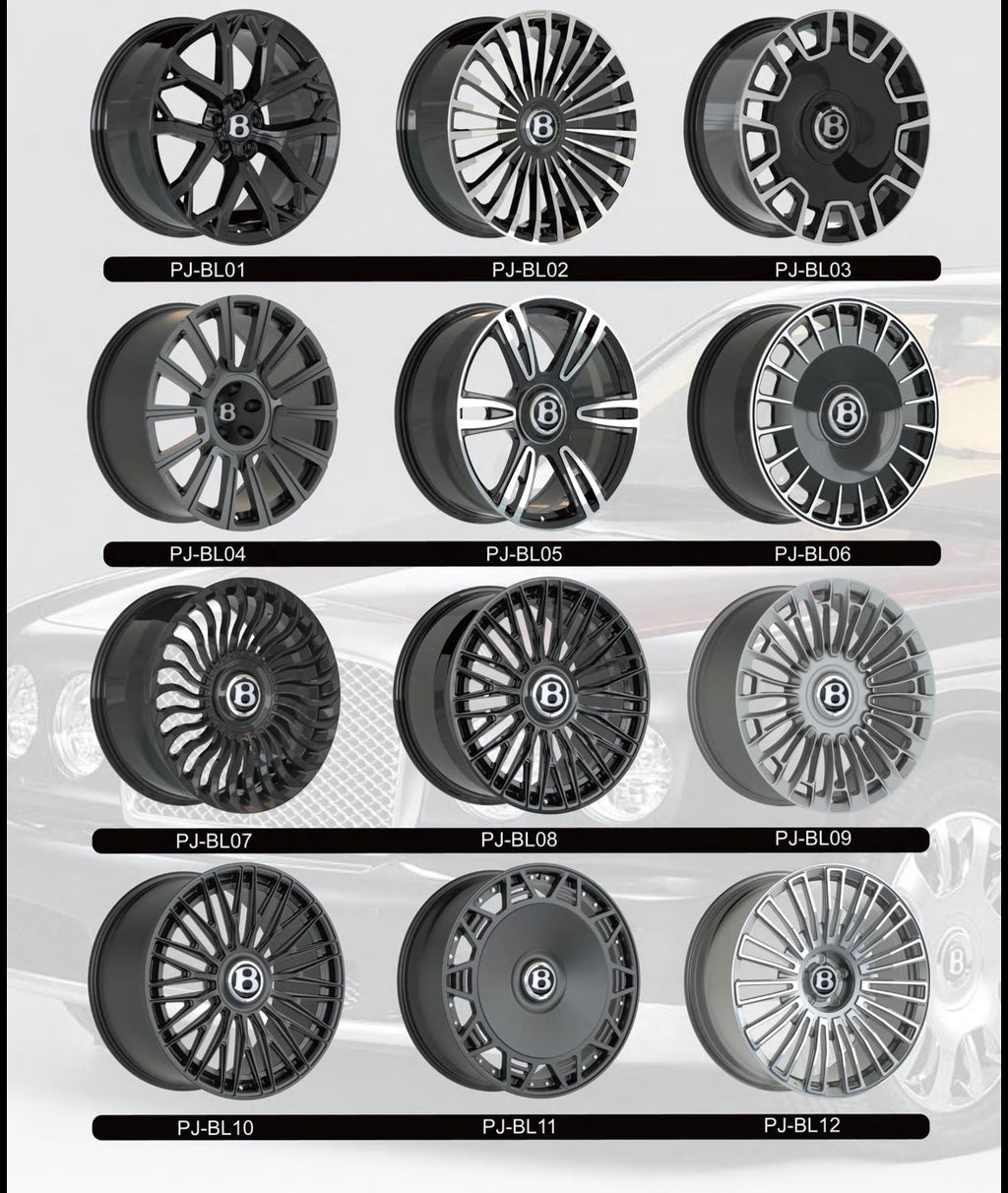 Alufelgen Monoblock 4er Set (HIGHEND)