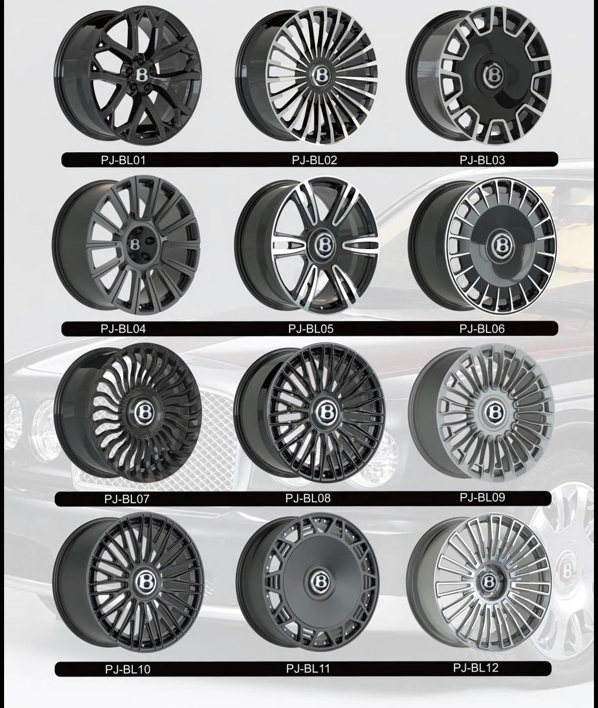 Alufelgen Monoblock 4er Set (HIGHEND)