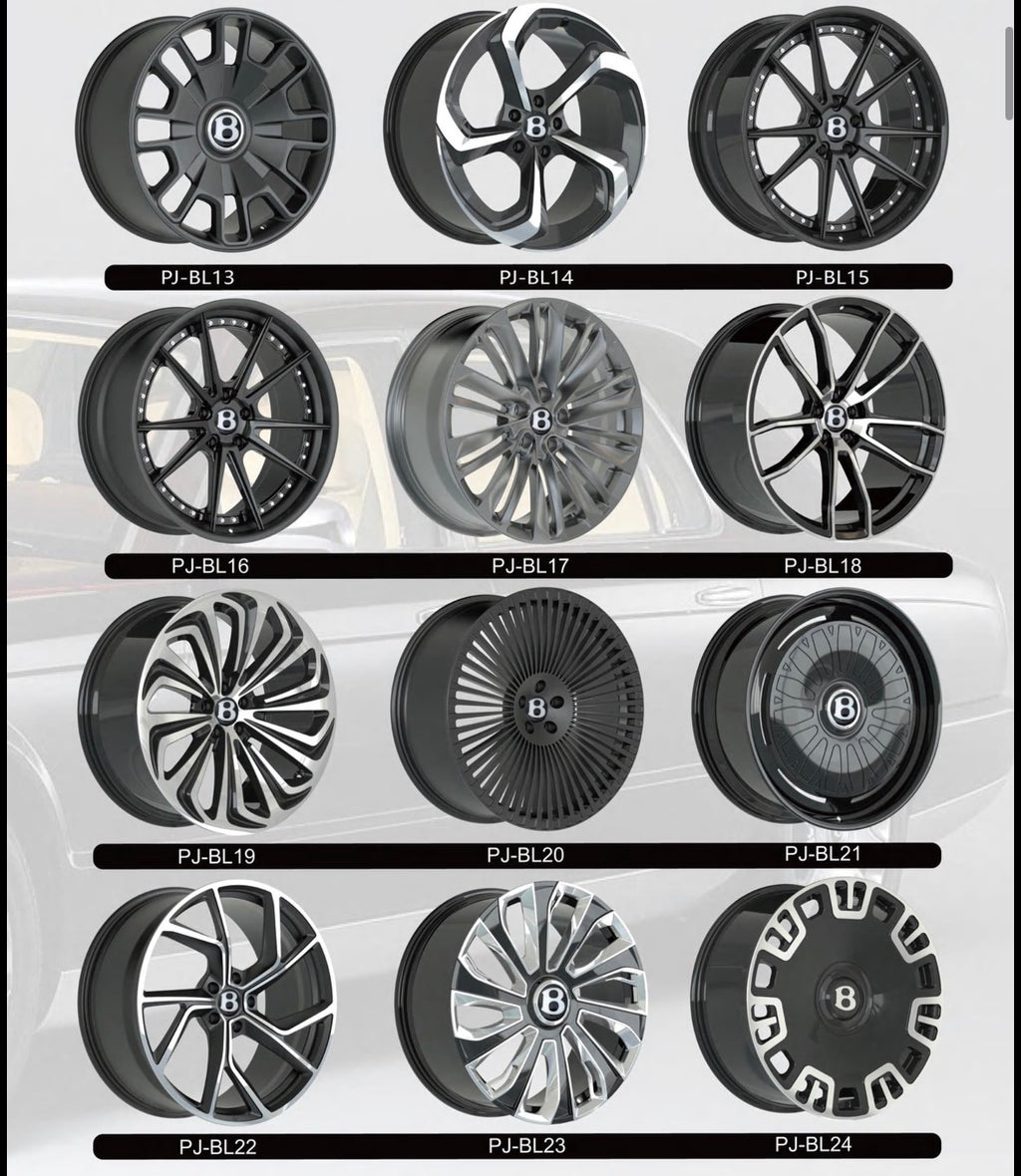 Alufelgen Monoblock 4er Set (HIGHEND)