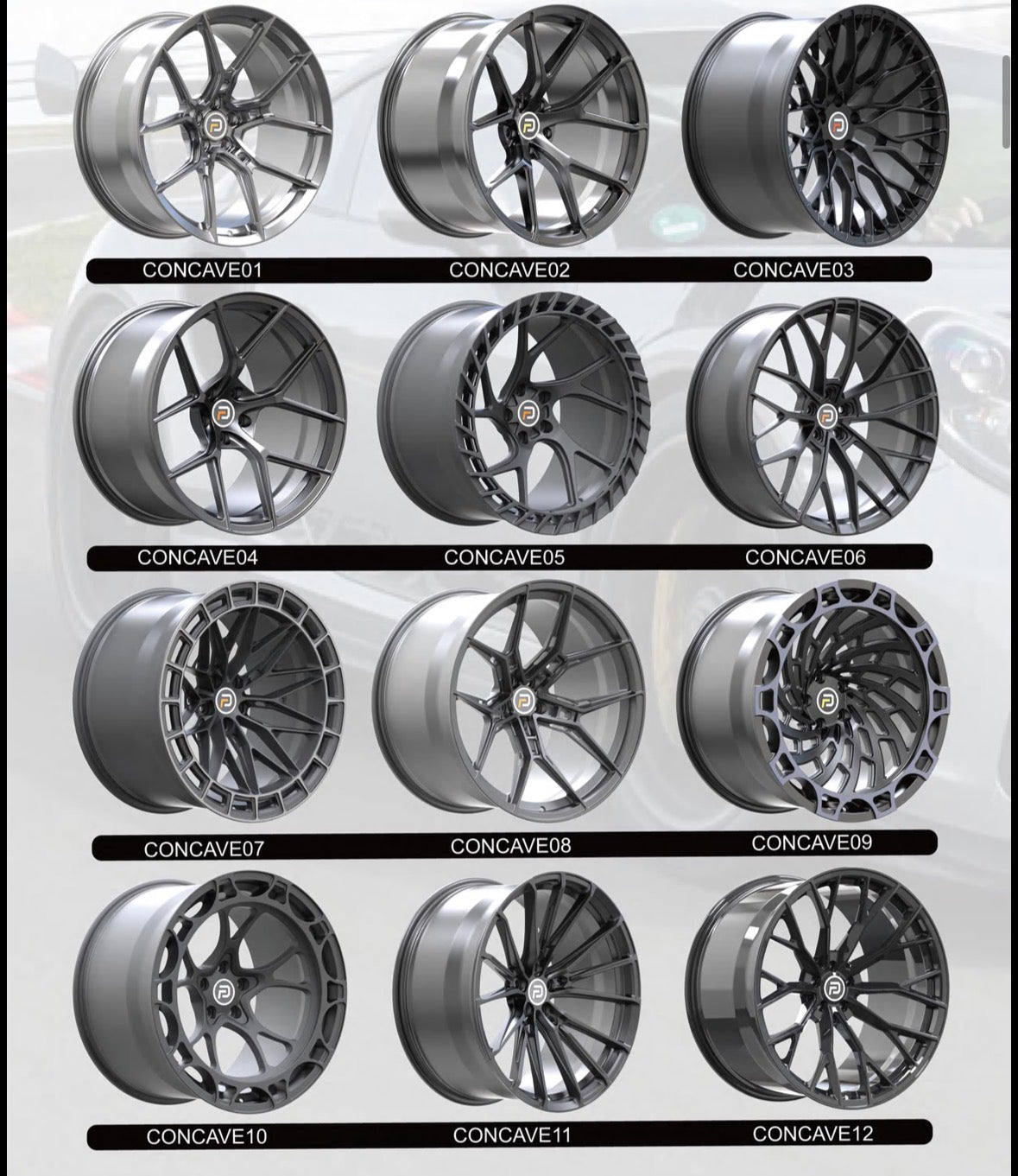 Alufelgen Monoblock 4er Set (HIGHEND)