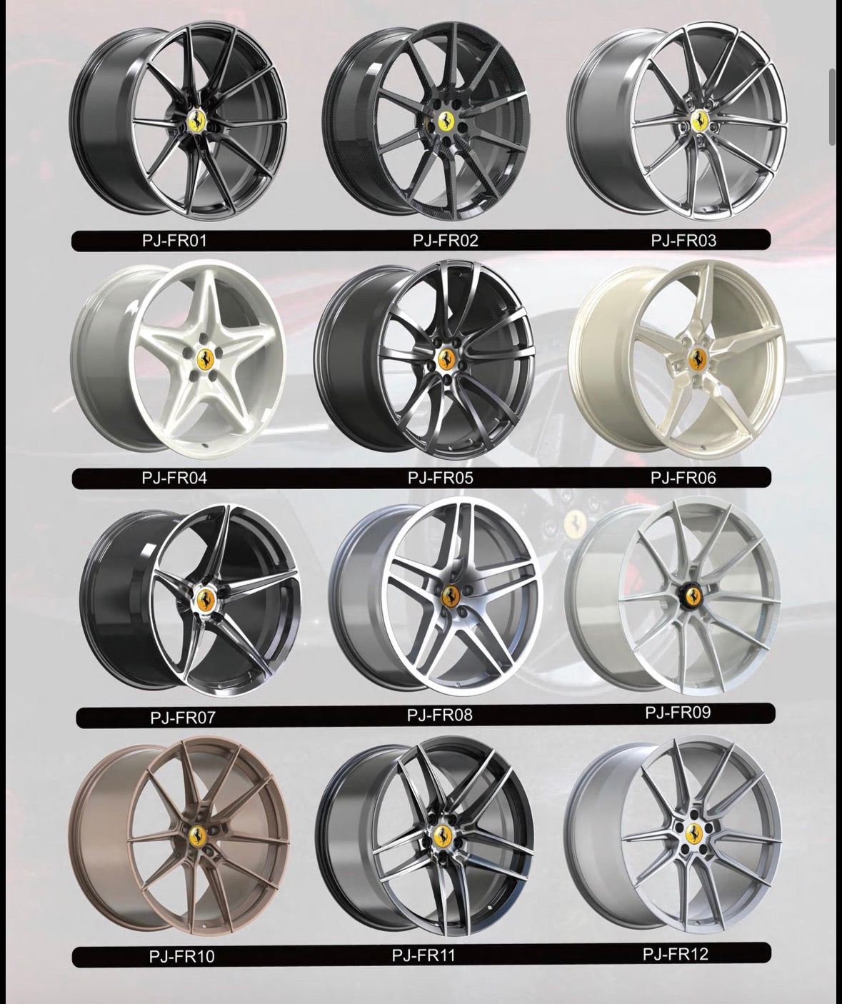 Alufelgen Monoblock 4er Set (HIGHEND)