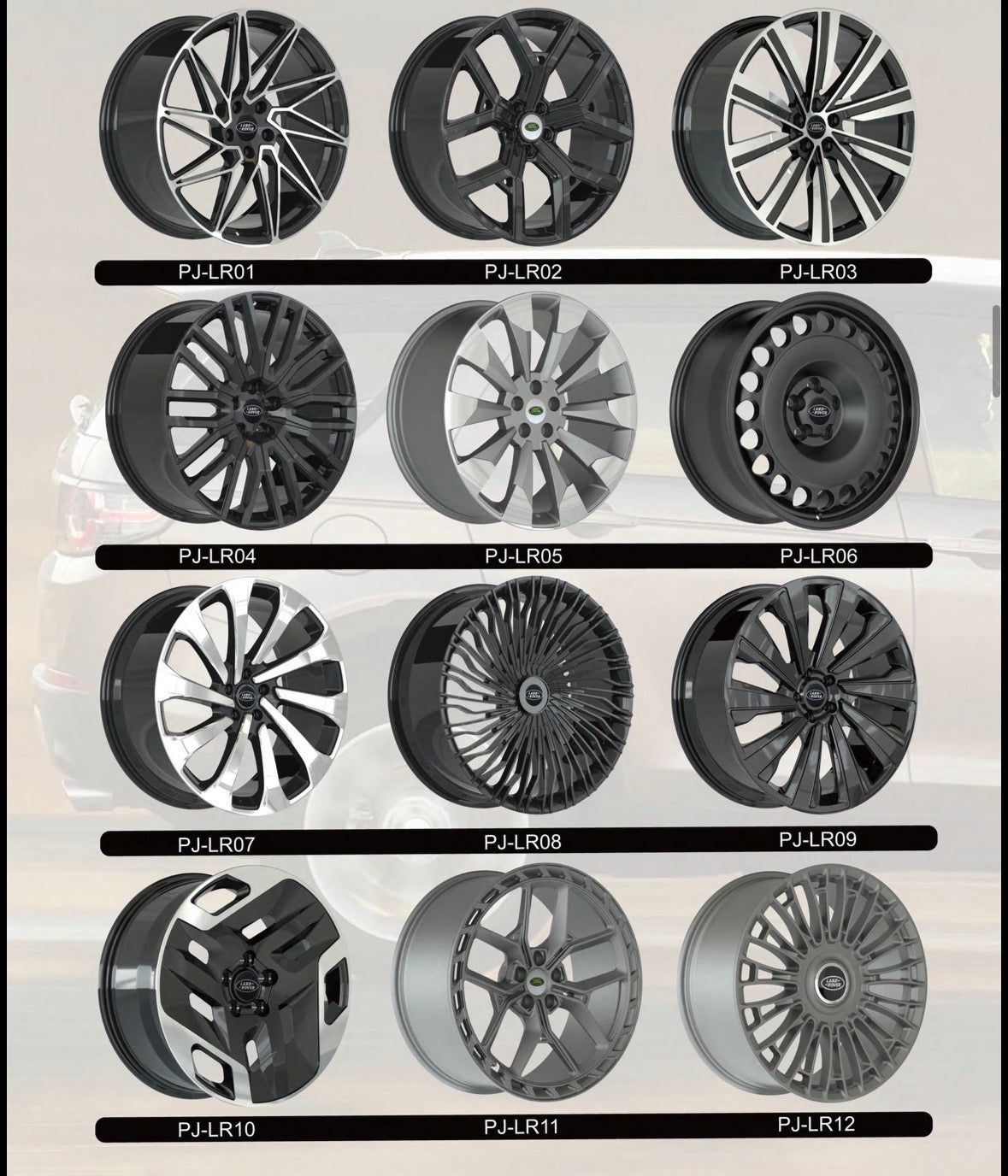 Alufelgen Monoblock 4er Set (HIGHEND)