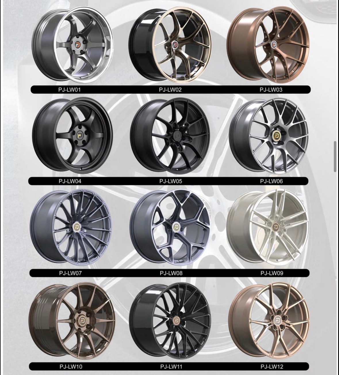 Alufelgen Monoblock 4er Set (HIGHEND)