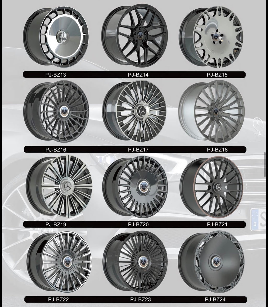 Alufelgen Monoblock 4er Set (HIGHEND)
