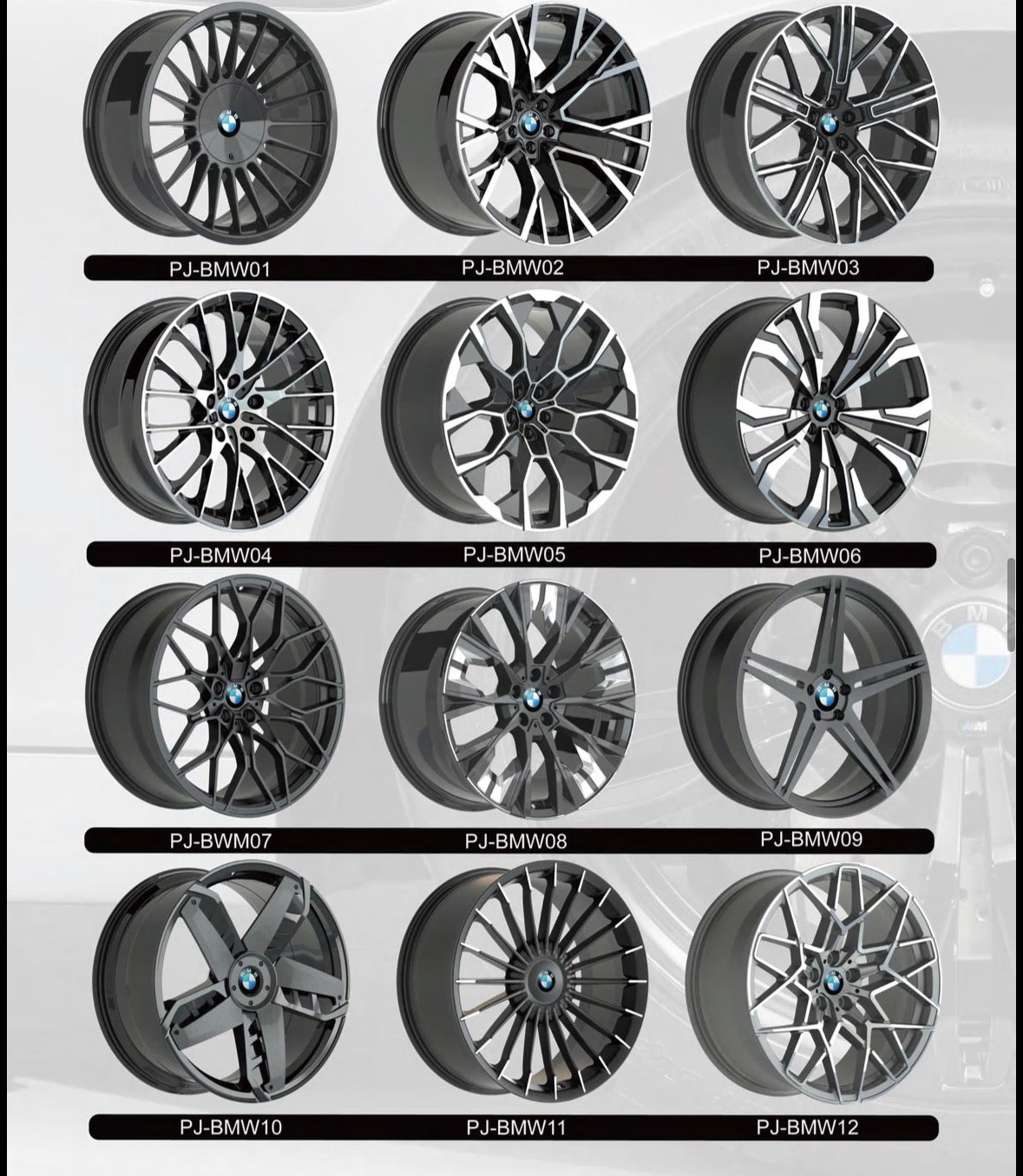 Alufelgen Monoblock 4er Set (HIGHEND)