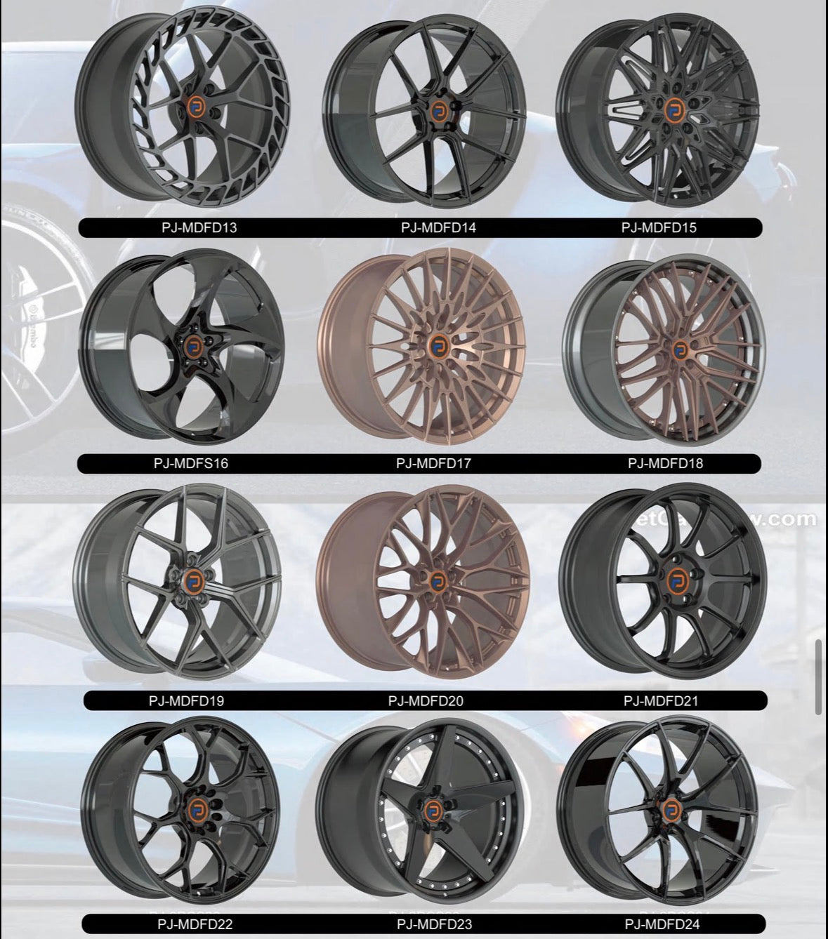 Alufelgen Monoblock 4er Set (HIGHEND)