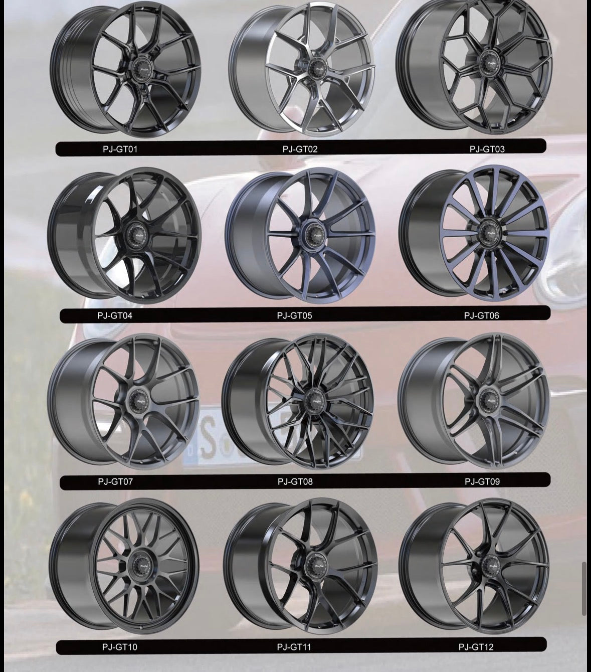 Alufelgen Monoblock 4er Set (HIGHEND)