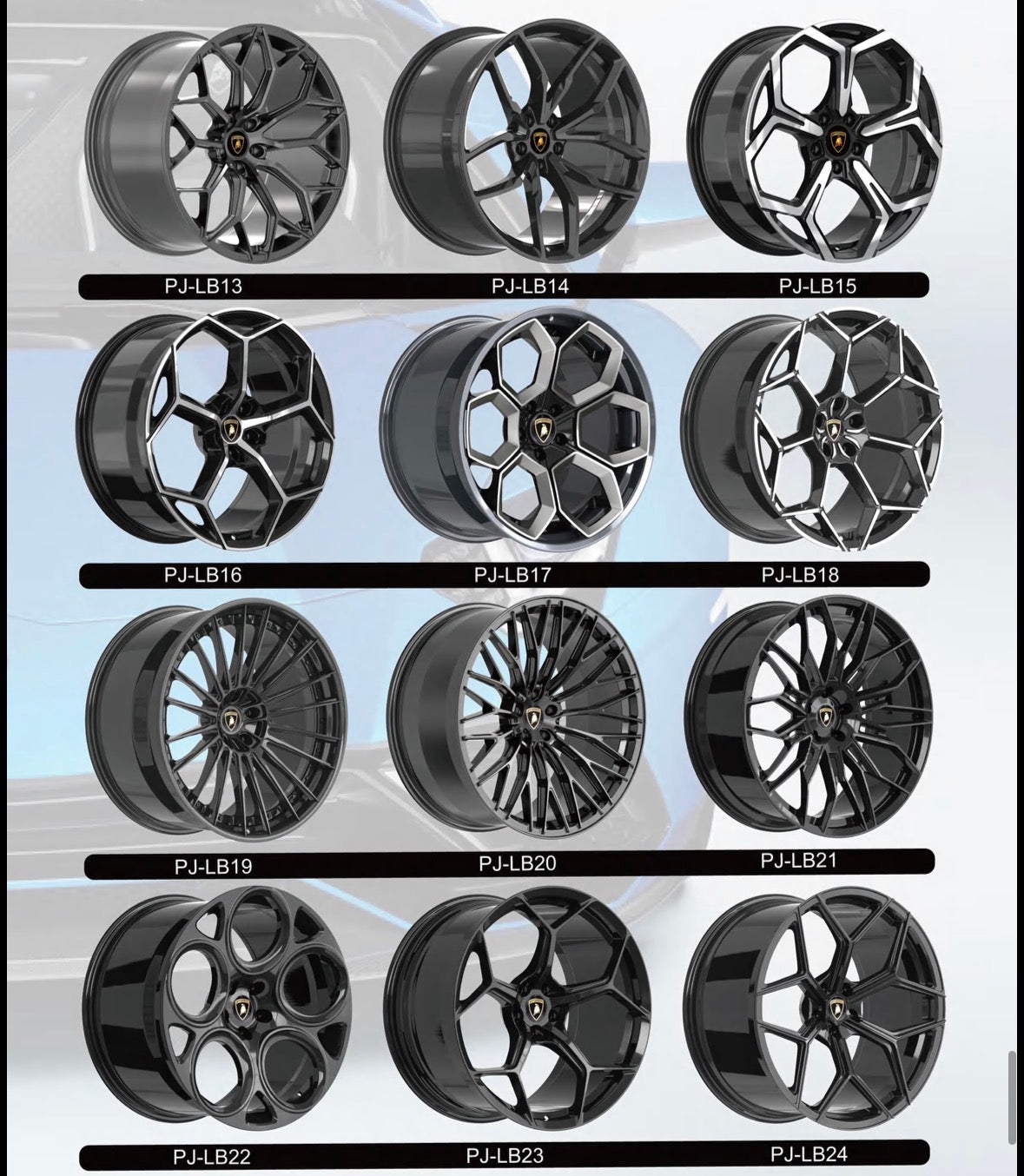 Alufelgen Monoblock 4er Set (HIGHEND)