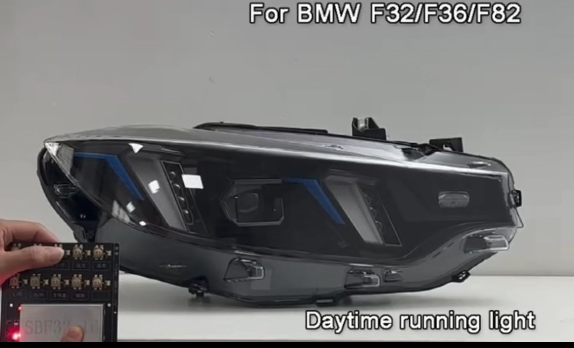 Snake Eye LED Scheinwerfer Weiß / Gelb für BMW F32 F80 F82 2013–2019 – Plug & Play